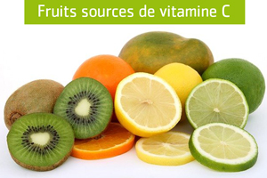 Fruits sources de vitamine C